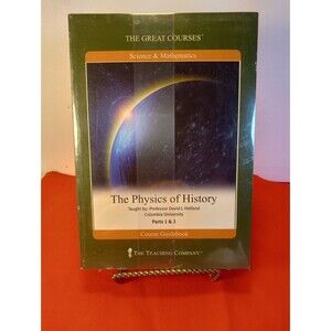 THE PHYSICS OF HISTORY - PROF DAVID HELFAND/ 2 DVDS + BOOK/ BRAND NEW SEALED